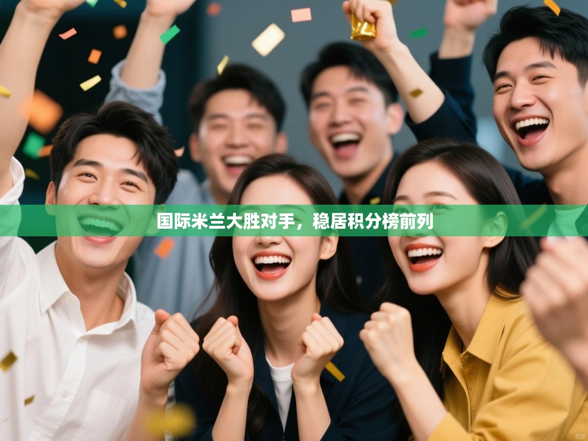 国际米兰大胜对手，稳居积分榜前列  第2张